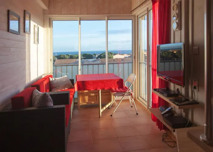 公寓 Coquet T2 - 4 Personnes- Pierre La - 4smbatb51 Saint-Pierre-la-Mer (Aude)